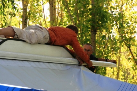 ...und wieder geschoben.